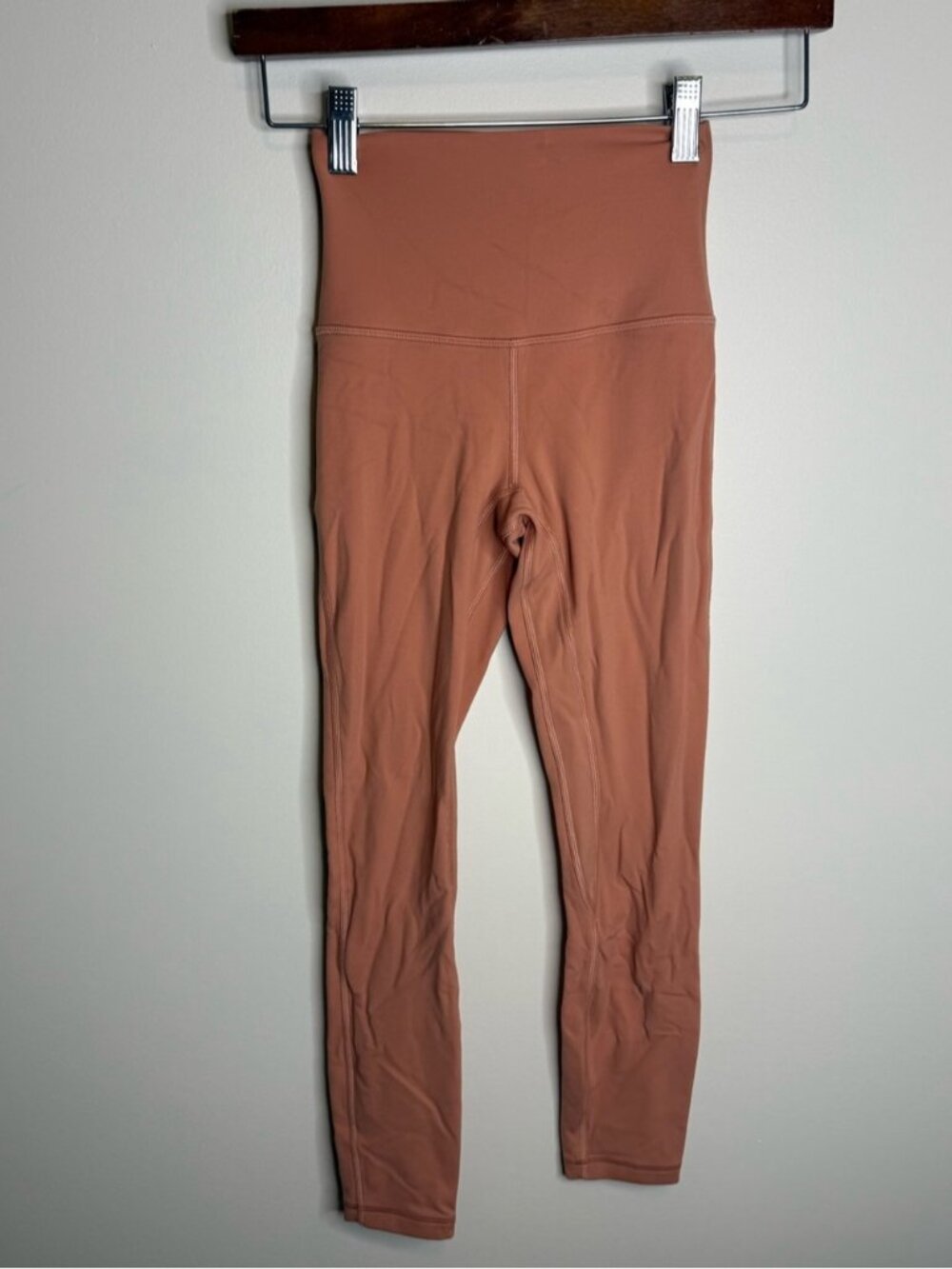 lululemon athletica High-Waist Leggings align size 0 orange
